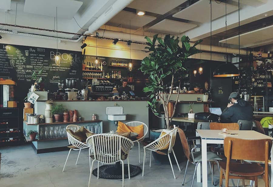 Coffee shop seating